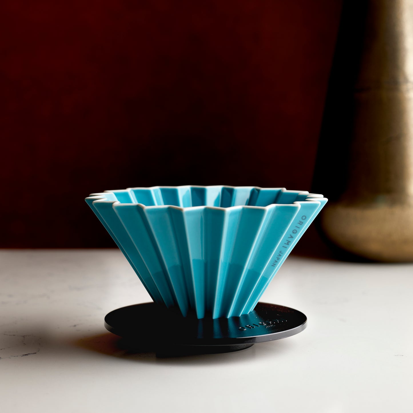 Origami Ceramic Dripper + Dripper Holder